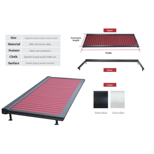 Toldo eléctrico parasol <span class=keywords><strong>para</strong></span> exteriores personalizado, toldo <span class=keywords><strong>de</strong></span> Techo Retráctil motorizado, toldo montado en techo retráctil - Product Image 6