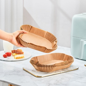 <span class=keywords><strong>Papel</strong></span> de Hornear Desechable para Freidora de Aire de 9 Pulgadas, <span class=keywords><strong>Papel</strong></span> de Pergamino, <span class=keywords><strong>Papel</strong></span> para Freidora de Aire, Revestimientos Rectangulares de Silicona para Freidora de Aire - Product Image 4