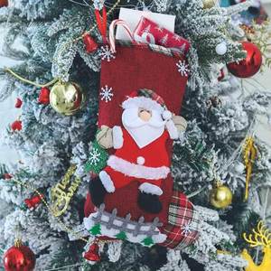 Personalized Customized Small Xmas Stockings Bulk for Christmas Home Decorations Promotion Gift Child Likes - Product Image 4