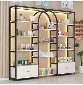Station de coiffure portable moderne avec miroir et fonctions réglables, construction en métal et fer pour usage commercial - Product Image 5