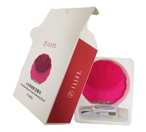 Tốt Nhất Rung Silicone Bàn Chải Trên Khuôn Mặt Cho Nhà Sử Dụng Chăm Sóc Da Bàn Chải - Product Image 2