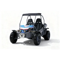 Go Kart Funrun de 180cc de Alta Potencia con Motor de Gasolina de 4 Tiempos y Transmisión por Cadena para Clubes de Karting y Parques de Alquiler