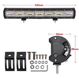 ไฟส่องสว่างแบบแถบ LED ขนาด 20.3 นิ้ว 420W 10 ดวง สำหรับรถออฟโรด ติดตั้งบนหลังคาหรือกันชนหน้า - Product Image 5