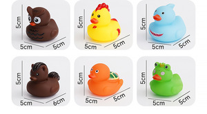 Mini Patitos <span class=keywords><strong>de</strong></span> Goma Flotantes para Cumpleaños, Baby Showers, Incentivos para el Aula, Juguetes <span class=keywords><strong>de</strong></span> <span class=keywords><strong>Baño</strong></span> para Bebés, Patitos <span class=keywords><strong>de</strong></span> Goma para Jeeps - Product Image 3