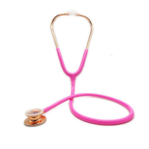 Customized Portable Double-Sided Rose Gold Adult Children's <b>Stethoscope</b> Frequency Conversion Third-Generation Laser Engraving - Product Image 2