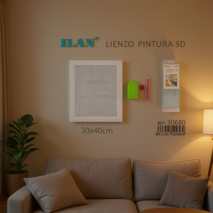 Toile de peinture ILAN 5D 30x40cm pour Diamond Art - Product Image 1