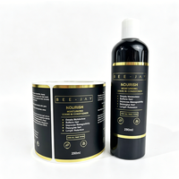 Étiquettes autocollantes en vinyle imperméable haut de gamme personnalisées avec estampage à chaud en feuille d'or pour cosmétiques, shampooings et parfums