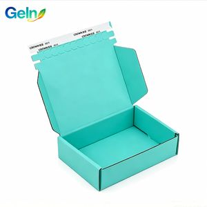 Caja de Envío Autoadhesiva de Cartón Corrugado Personalizada con Servicio Integral, Tiras Desprendibles, Cierre de Cremallera, Plegable, para Regalos - Product Image 1
