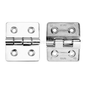 Bisagras de acero inoxidable 316 para puertas y ventanas de camarotes de barcos marinos, bisagra fundida de cuatro y seis orificios para reemplazo y reparación - Product Image 2