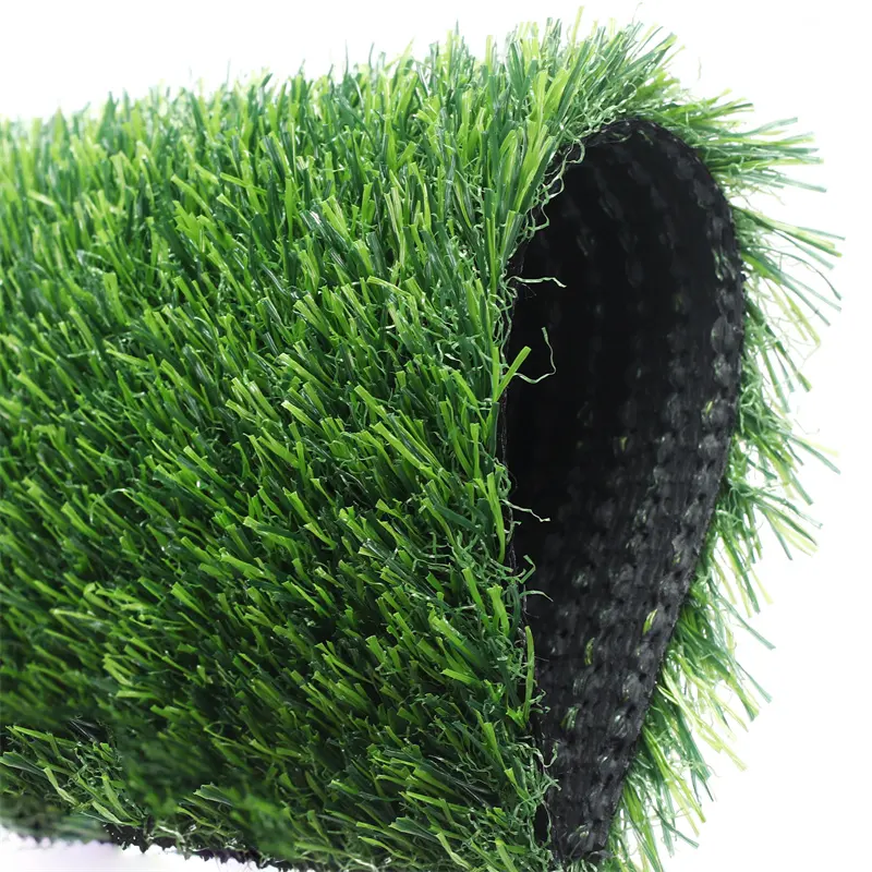 अच्छी गुणवत्ता नरम कृत्रिम कालीन घास मैदान जिम लॉन घास कृत्रिम घास के लिए रबर फर्श