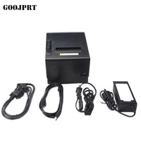 Printer Thermal ODM 3 inci dengan Pemotong Otomatis 80mm POS JP80H 180mm/s Kecepatan Tinggi Hitam Putih Tersedia