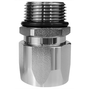 Réducteur rotatif à joint universel 6/1 pouce, connecteur de tuyau en caoutchouc pour buse à carburant, tuyau d'huile, distributeur de carburant automobile - Product Image 1
