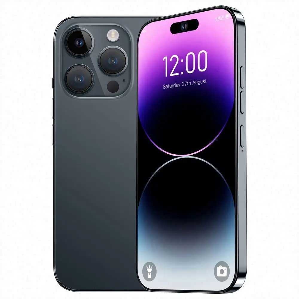 Neues Design I15 Telefon 15 Pro Max 16 +1 TB Original Klon Beauty32mp+108mp Smart Phones 5 G Smartphone 7.3 Zoll Smart Handy
