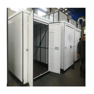 美国和加拿大的存储可折叠容器8英尺12英尺16英尺19英尺移动堆栈自折叠存储单元容器