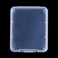 Практичный портативный пластиковый футляр для карт памяти SD SDHC MMC XD CF, 52x42x8 мм, защитный кейс-держатель для SD-карт
