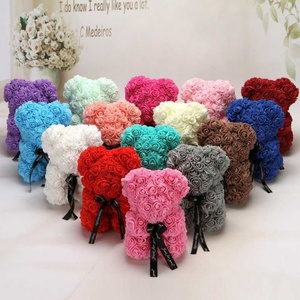 Cabezas de Flores Artificiales de Espuma al por Mayor, Flores Baratas, 100 Piezas/Juego, Decoración para Oso de Peluche/Vestido/Hogar/Fiesta/Boda - Product Image 3
