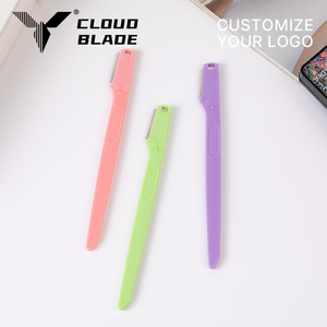 CLOUD Mini tondeuse à sourcils de précision pour femmes, outil de beauté sûr pour le façonnage des sourcils, l'exfoliation du visage et la coupe des sourcils - Product Image 5