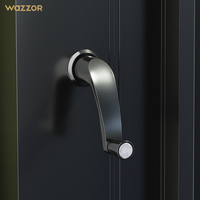 Ventana de Apertura Paralela WAZZOR con Certificación NFRC, Control Remoto por Aplicación Móvil con Huella Dactilar Inteligente, Compatible con Hogar Inteligente