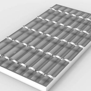 פלטפורמה תעשייתית מותאמת אישית ניקוז ריצוף נירוסטה grating חוזק גבוה ללא החלקה אש עמיד אוויר מודרני - Product Image 3