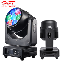 Projecteur Wash Professionnel 7*40W Bee Eyes RGBW avec Zoom, Rotation 540°, Inclinaison 270°, Son Automatique, Fonction Maître/Esclave, DMX512 pour Théâtre et Conférence de Presse