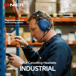 NIER ANC Aktif Hz Çekim Gürültü Önleyici Çocuklar, Köpekler, Bebekler ve Çocuklar için Özel Elektronik İşitme Koruyucu Kask Güvenlik Kulaklıkları - Product Image 3