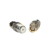 Adaptador Coaxial RF SMAJ-FK, Conector F a Convertidor SMA para Radios WiFi, Amplificador de Antena