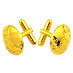 カフスボタン亜鉛合金ブランクカフスボタン - Product Image 5