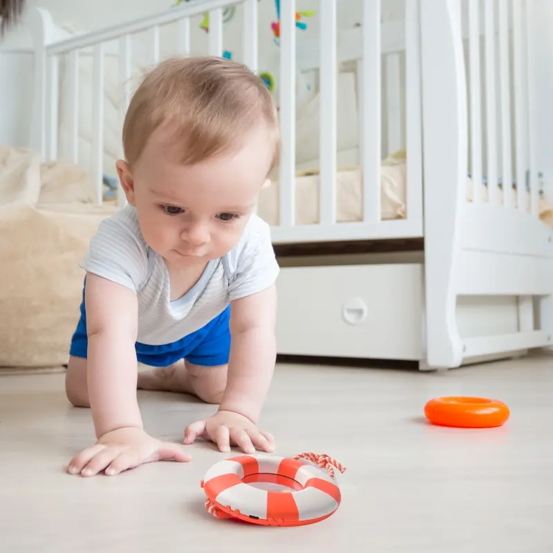 Produk baru 2024 dapat diunduh portabel kebisingan putih bayi tidur menenangkan Speaker musik dengan lampu LED warna-warni