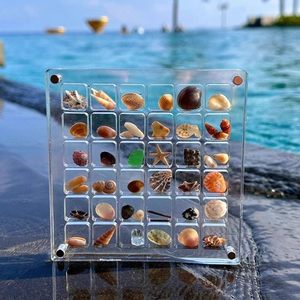 กล่องเก็บของแม่เหล็กขนาด36ช่องสำหรับเก็บลูกปัดอัญมณีเพชรที่เก็บเครื่องประดับอะคริลิกใส - Product Image 6