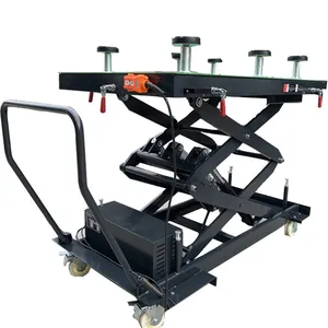 New Type Electric Hydraulic Mobile Scissor Lifter Small Lifting Machine For Repairing Engine And Gearbox New Energy Vehicle Lift