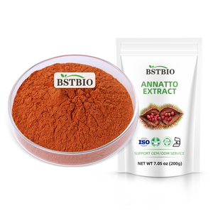 BSTBIO Pigment de couleur soluble dans l'eau naturel Bixin Norbixin 15% poudre d'extrait de graine d'<span class=keywords><strong>annatto</strong></span> - Product Image 2