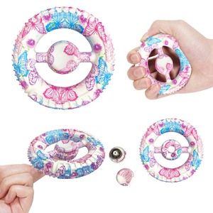 Con Quay Vô Lăng Bằng Silicon Đồ Chơi Con Quay Fidget Finger In Nhiều Màu - Product Image 1