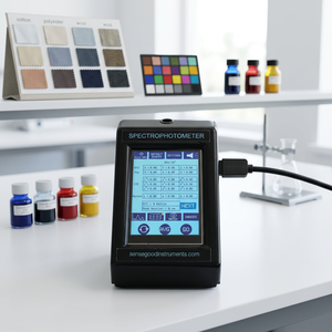 Espectrofotómetro de Color Portátil de Mano, 400-700nm, Colorímetro Digital Visible para Textiles, Control de Calidad, OEM, India - Product Image 3