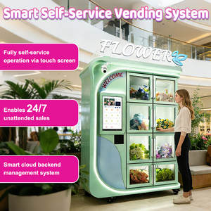 เครื่องจำหน่ายดอกไม้สดอัจฉริยะสำหรับวันวาเลนไทน์จีน ของผู้ผลิต JFP OEM พร้อมระบบชำระเงินและระบบควบคุมระยะไกล - Product Image 2