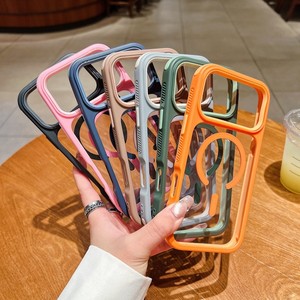เคสโทรศัพท์มือถือแม่เหล็กแบบใส 2 in 1 รุ่น Original clear สำหรับ iPhone 17 16 15 Pro Max ป้องกันแรงกระแทก ฝาหลังนิ่มใส - Product Image 3