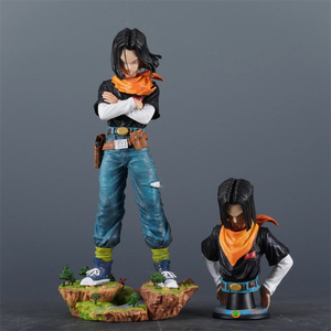 Dragón DBZ de 29cm con Perlas Negras, Android 17, figura de lapislázuli, modelo de estatua, Colección para niños, decoración de escritorio, juguetes ornamentales, regalos - Product Image 4
