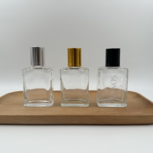 Bán Buôn Rỗng Hình Chữ Nhật 10Ml 15Ml 30Ml 50Ml Vuông Thủy Tinh Nước Hoa Cuộn Trên Chai Tinh Dầu Lăn Chai Với Thép Bóng - Product Image 5