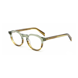 Gafas ópticas de acetato puro de alta calidad para estilo clásico Unisex con marco cuadrado Color a juego patrón liso - Product Image 3