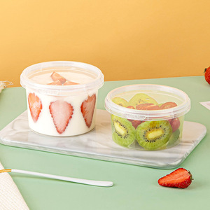 Envase <span class=keywords><strong>de</strong></span> <span class=keywords><strong>Plástico</strong></span> Redondo Barato para Alimentos, Apto para Microondas, a Prueba <span class=keywords><strong>de</strong></span> Fugas, para Entrega <span class=keywords><strong>de</strong></span> Sopa, <span class=keywords><strong>de</strong></span> 8oz, 12oz, 16oz y 32oz, Venta al Por Mayor Personalizada - Product Image 2