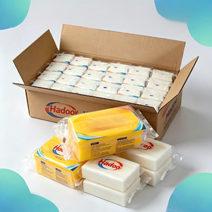 สบู่ซักผ้าก้อนใหญ่ 130 กรัม 200 กรัม 375 กรัม 450 กรัม สีขาว อายุการเก็บรักษา 3 ปี ผลิตจากโรงงานสำหรับตลาดแอฟริกา - Product Image 4
