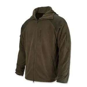 Men's Fleece Tactical Jacket OEM ODM Anti-static Coldweather For Urban Outdoor Hiking Raining Sports Camping Hunting