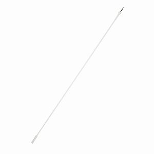 Tirant de rideau en métal blanc - Product Image 1