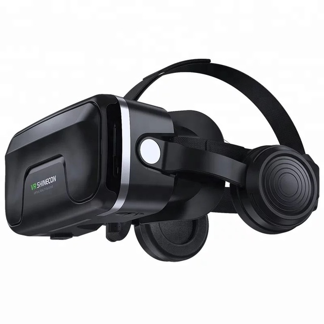 Factory Supply Virtual Reality 3D Glass Phone Call Metaverse VR Glasses With Headphones