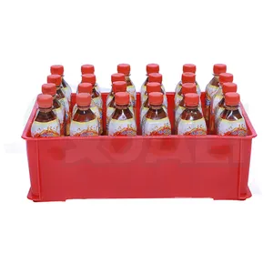 Manufactured 12 Bottle Used Blue Plastic Beer Crate