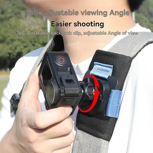 Phát Hành Nhanh Chóng Ba Lô Clip Dây Đeo Vai Gắn Bracket Chủ Cho <span class=keywords><strong>Gopro</strong></span> Insta 360 Thứ Hai Cắt Ngang Dọc Chụp - Product Image 4