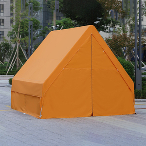 Camping Salle à manger & <span class=keywords><strong>Barbecue</strong></span> Tente extérieure Cabine triangulaire <span class=keywords><strong>Cabane</strong></span> simple avec pare-soleil Coupe-vent Imperméable - Product Image 5