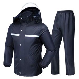 Factory Direct Sales Boys Split <strong>Raincoat</strong> Suit Full Body Waterproof Anti-Heavy Rain Reflective Strip Hiking Protection Oxford - Product Image 5