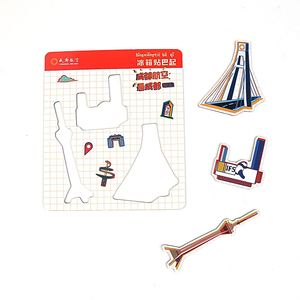 Aimants de réfrigérateur en PVC au design attrayant, aimants personnalisés pour réfrigérateur, souvenirs en résine - Product Image 5