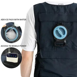 Aria condizionata all'aperto lavoro giacca di raffreddamento con ventilatori per lavoro all'aperto uomo condizionatore d'aria abbigliamento