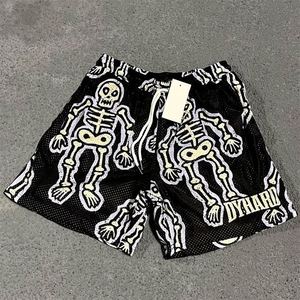 Popular Design Custom Drawstring Summer Breathable Spandex/Cotton Woven Casual Mid Relaxed Loose Board Shorts - Product Image 4
